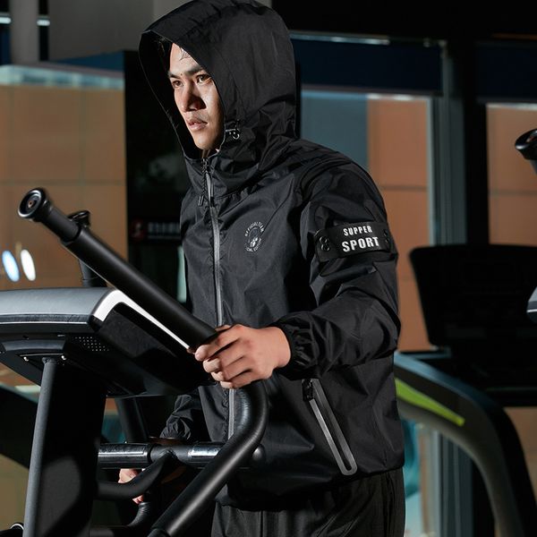 

спортивный костюм мужская одежда с длинным рукавом потоотделение фитнес одежда взрыв пота спортивная одежда four seasons running basketball, Black;brown