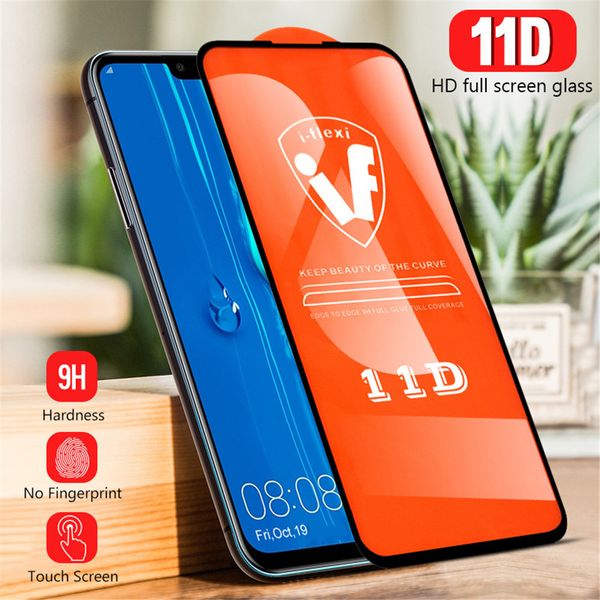 

11d полное покрытие клей закаленное стекло для huawei mate 30 lite p30 lite y9 prime 2019 psmart 2019 y7 prime 2019 honor 20 pro защитная пл