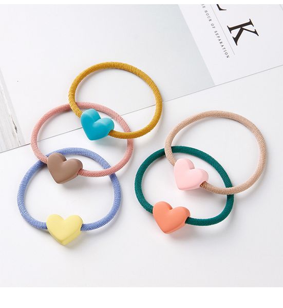 

круглый головной убор прекрасный принцессы сердце медведя младенца головной убор девушки аксессуары детская резинки дети волос канаты подарк, Golden;white