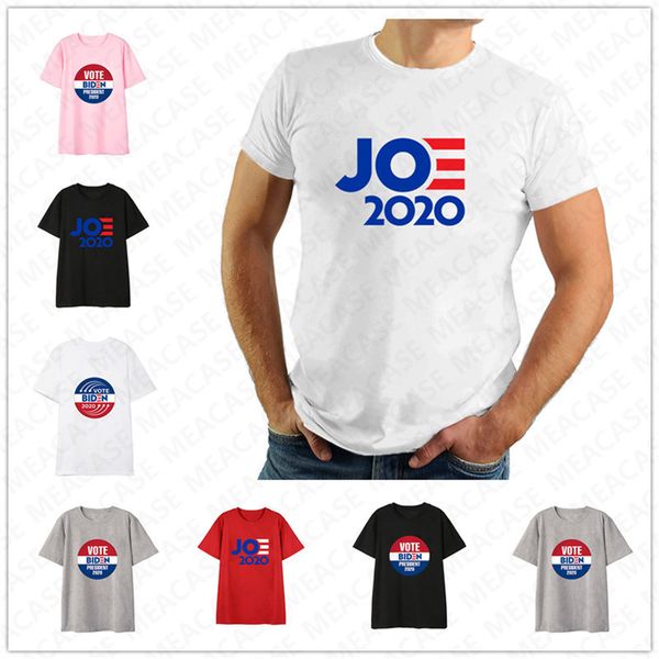 

women men joe biden 2020 the us election letters printed t-shirt summer tees adults casual sports short sleeve clothes d7209, White;black