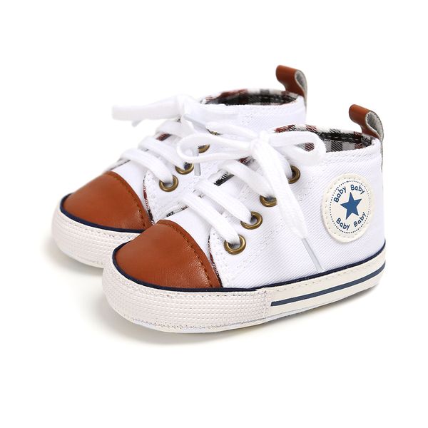 

autumn baby boy shoes 0-18m fashion canvas shoes anti-slip sneakers toddler infant walking