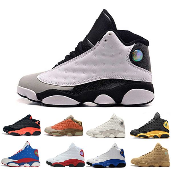 

With Box Hot 13 13s Cap And Gown men women basketball shoes Atmosphere Grey Terracotta Blush Black Phantom sports sneakers designer trainers