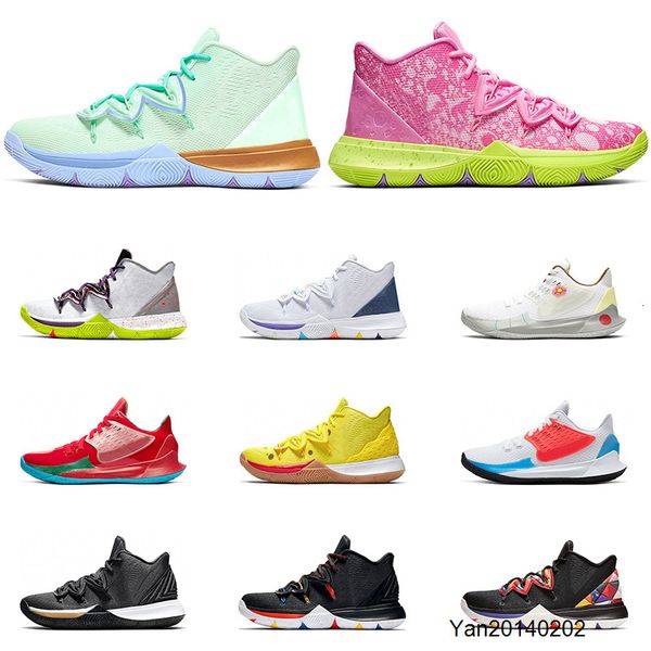 

2019 new sale men basketball shoes black white multi color metallic gold friends have a day cny mamba mentality sports sneakers size 7-12