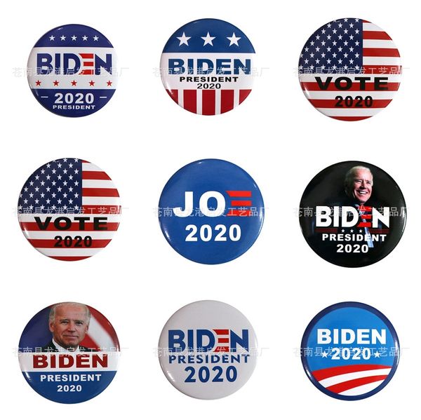

10 1 pcs golden bird biden badge patches for clothing iron embroidery fashion patch for clothes applique sewing accessories on clothes ir #8, Silver