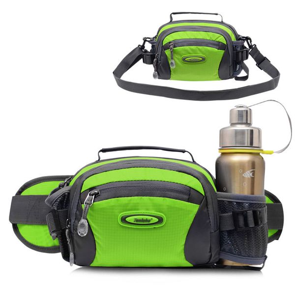 

running sport bag with water bottles marathon cycling running jogging hydration belt waist bag pouch fanny pack phone holder