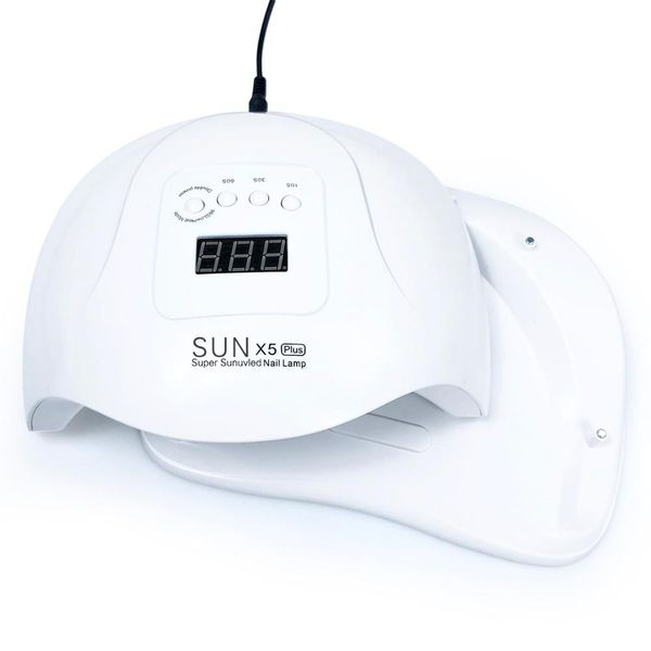 

sun5 48w/54w gel nail dryer lamp white light profession manicure led uv lamp nail fit curing all polish tools