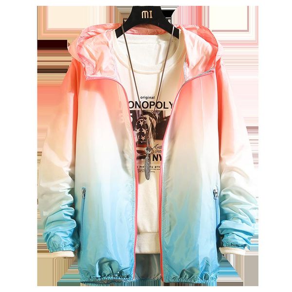 

men women jacket coat sweatshirt hoodie long sleeve autumn sports zipper thin windbreaker mens plus size s-3xl clothes hoodies, Black;brown