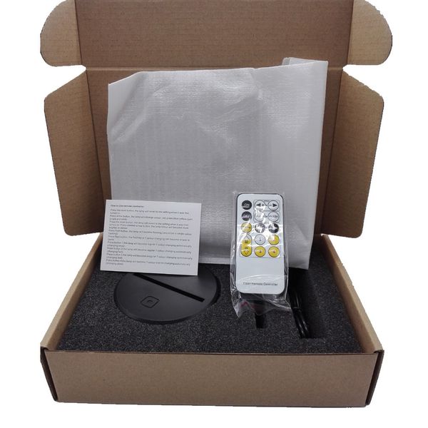 

7 цвет 3d визуальный робот r2d2 светодиодные фонари