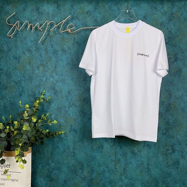 

2020ss весной и летом новый высококачественный хлопок печати короткий рукав круглый шею панель t-shirt размер: -l-xl-xxl-xxxl цвет: черный, White;black