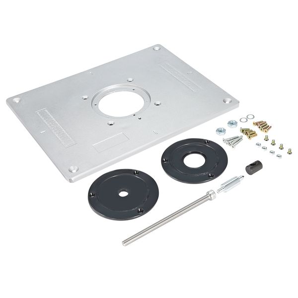 

aluminum alloy router table insert plate trimming machine flip board kit