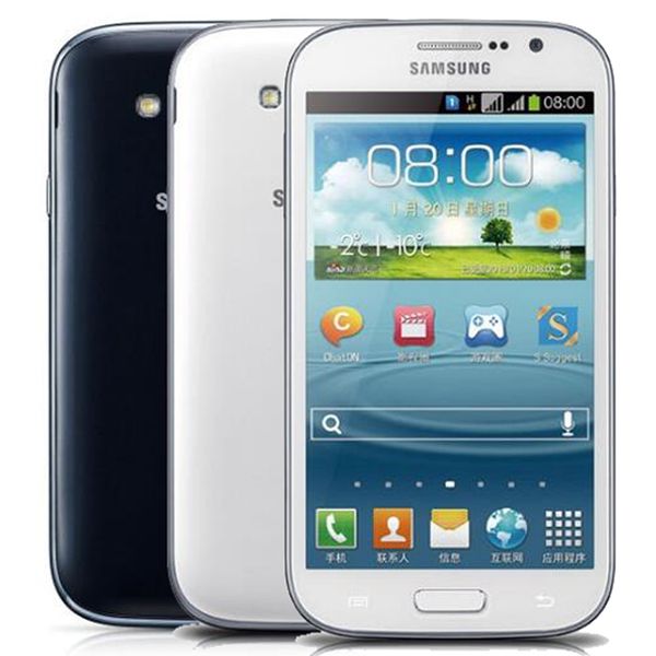 

Восстановленный Оригинальный Samsung Galaxy i9082 Гранд Duos 5,0-дюймового Dual Core 1GB RAM 8GB ROM 8.0MP Dual SIM разблокирована 3G Android телефона DHL 5шта