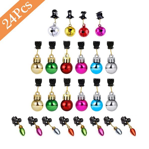 

christmas festival beard ornaments colorful facial hair baubles clips for women men holiday decorations christmas festival gift