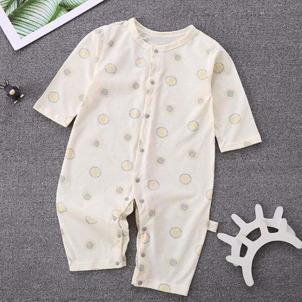 

jumpsuits amyababy cotton baby rompers long sleeve cartoon born clothes boys girls one piece jumpsuit infant romper, Blue