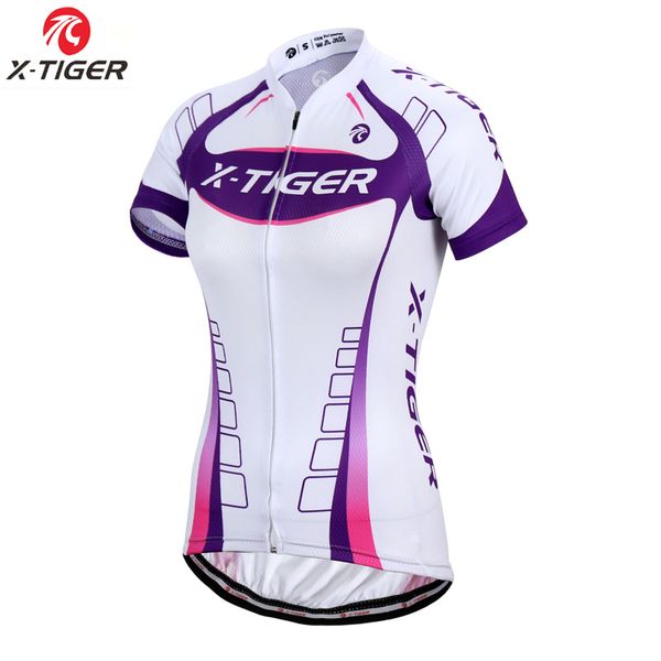 

x-tiger women cycling jerseys bike clothing summer racing bicycle clothes wear ropa ciclismo cycling clothing mtb bicycle wear, Black;red