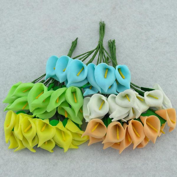 2019 Fake Calla Lily Bubble Artificial Flower Monolithic Leaf