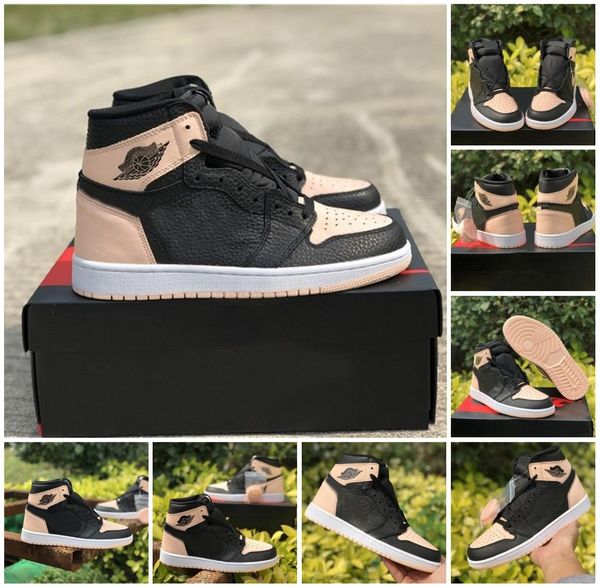 

2019 release man women girl basketball shoes 1 high og crimson tint 1s with running sneakers 555088-081 us 5.5-12