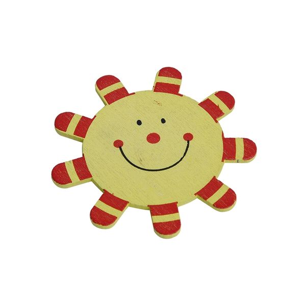 

12x wooden fridge magnets sticker baby magnetic toys home art novelty fridge magnets