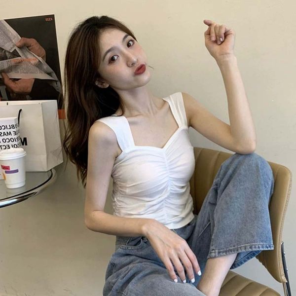 

white sling women's short outer slim ins fashionable inner-fitting sling jacket coat scheming base summer