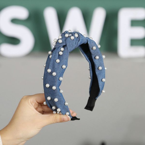 

knotted lady корейской версия оголовья pearl 4 alice группа cerchietto aliceband g волосы вырезать стиль шпилька kljoz, Black;brown