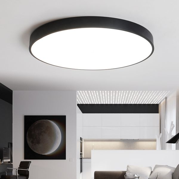 2019 Ultra Thin Led Ceiling Lighting Lamps For The Living Room Chandeliers Ceiling For The Hall Modern Ceiling Lamp 100 240v From Jess135 55 28