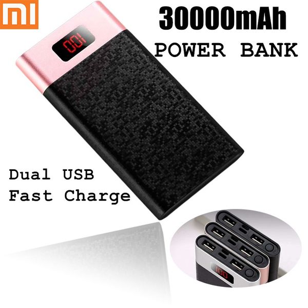 

power bank 30000mah powerbank external battery portable fast charger for all smartphone charger bank waterproof