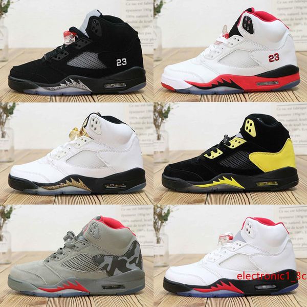 

jumpman 5 basketball basketball shoes 5s sneakers shattered backboard men women sport designer oreo cement wings suede bronze trainers