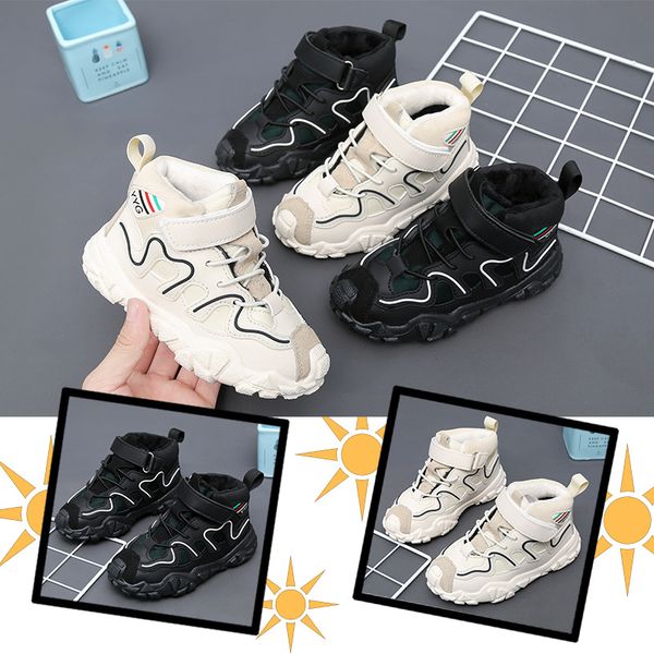

winter children running shoes baby comfortable sneakers boys basketball shoes kids warm cotton girl non-slip walking