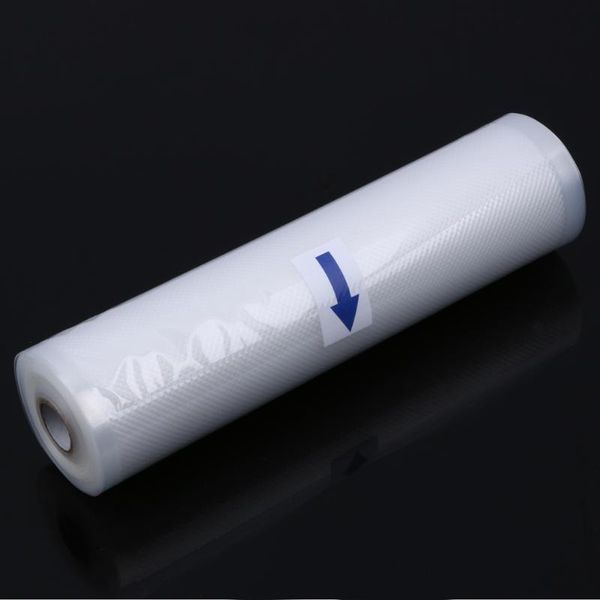 

1 roll vacuum sealer food saver bag food storage bags packaging film keep fresh good sealing 20x500cm 15x500cm