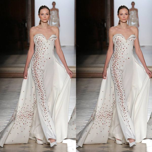 

тони уорд 2019 вечерние платья сексуальное платье для выпускного с атласной подиумной юбкой без рукавов со съемным шлейфом платья для вечери, Black;red