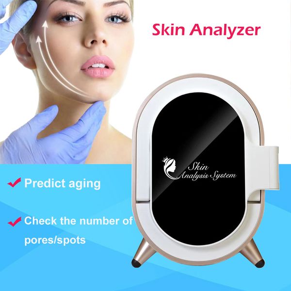 

professional skin analysis machine uv magic mirror facial-analyzer skin diagnosis system facial