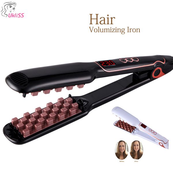 2019 Iron Flat Iron Hair Straightener Digital Flat With Lcd