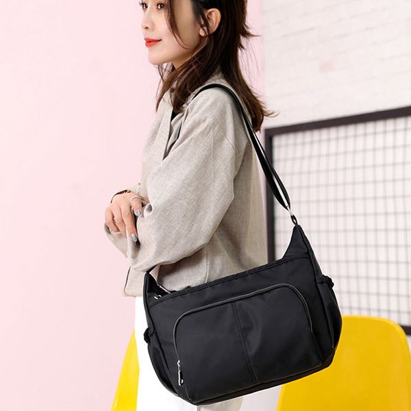 

shoulder bags handbags for women purse messenger tote polyester printing lady solid flap interior slot pocket single zipper bags