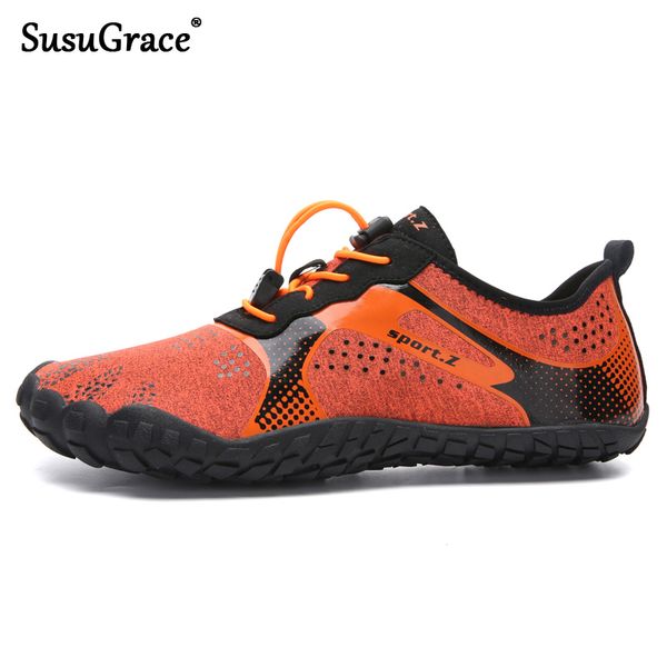 

susugrace aqua shoes for men swimming sport trainers fitness footwear breathable sneakers light weight outdoor cycling shoes