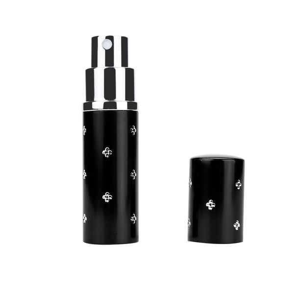

mini atomizer for spray scent screw pump case 10ml metal gold silver portable no fading leakproof bottle