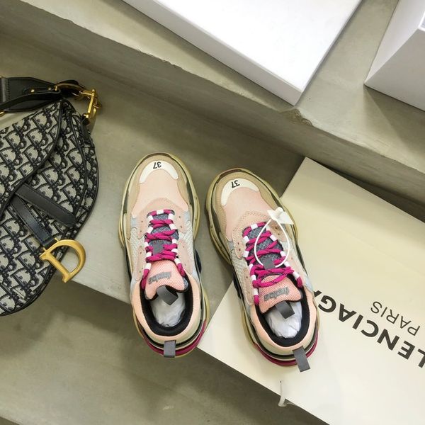 

2020 new rh couple air cushion platform shoes men casual sports ladies casual platform sports shoes