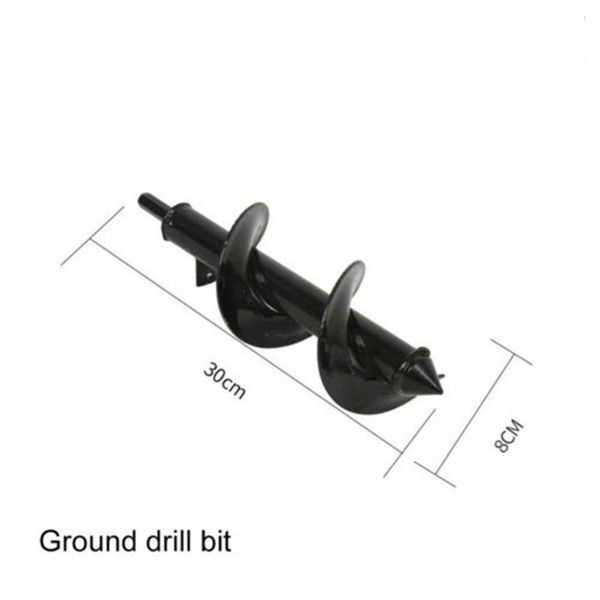 

replace spiral drill bits black planting bulbs seedlings for garden auger parts
