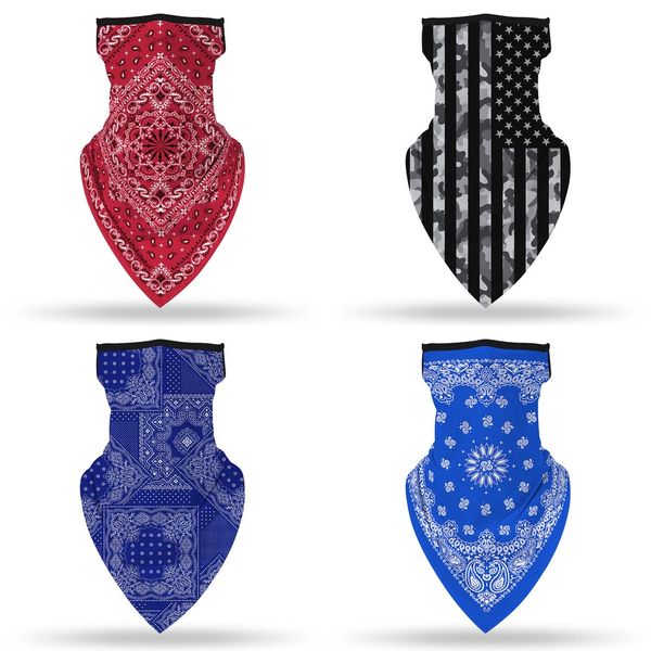 

dv2my i face breathe bandana cant cover protective breathable anti dust scarf cycling mask magic scarf outdoor masks, Black