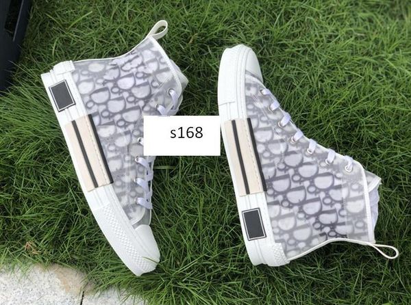 

original box flowers technical canvas b23 b24 high sneakers in oblique mens progettista b23 progettista shoes women fashion sneakers, Black