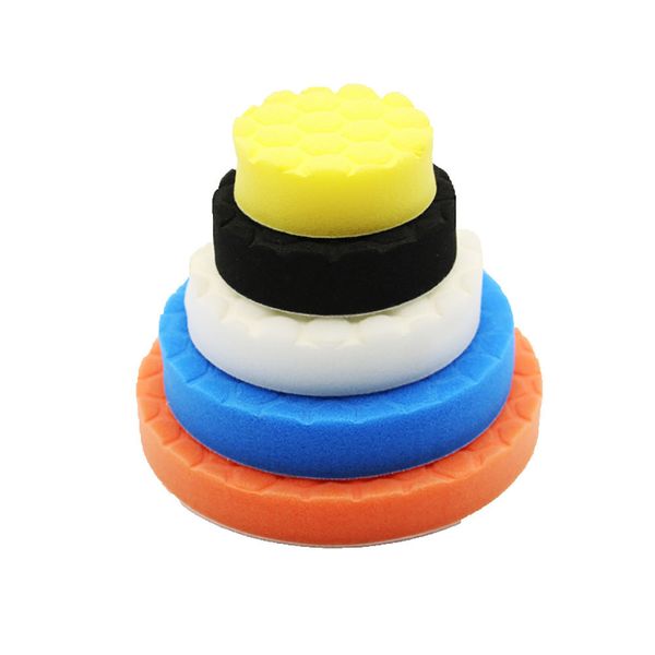 

5pcs car polishing wheel sponge waxing applicator polishing pad composite automatic 5 colors 19mar19