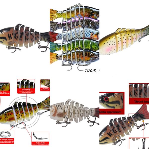 

yfjme luya bait full vib blood metal 15g long ssequin tease trough hook bait