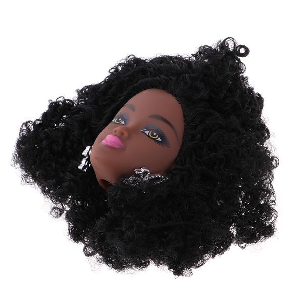 

1/6 красоты кукла головка для 12inch куклы взрыва волос типа diy изготовления деталей (8 см