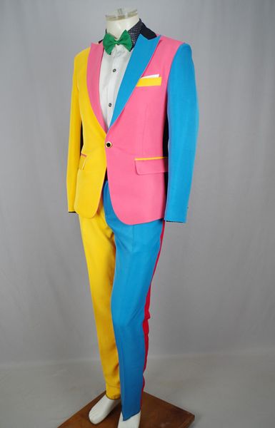 

handsome one button groomsmen peak lapel groom tuxedos men suits wedding/prom/dinner man blazer(jacket+pants+tie) b166, Black;gray