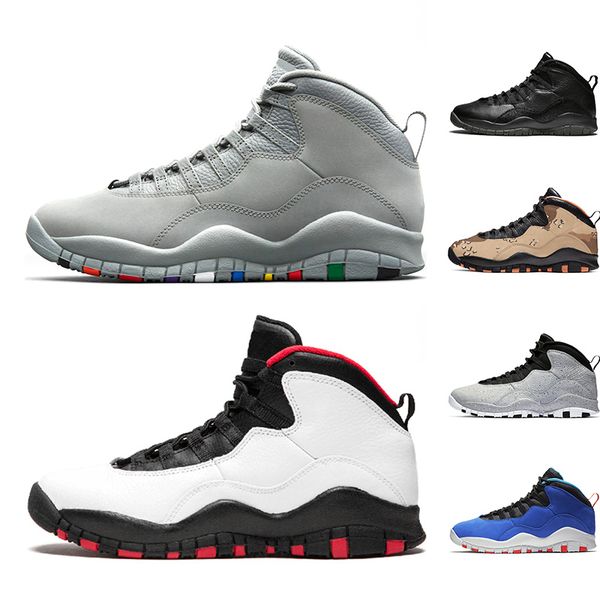 

Discount 10 Desert Camo 10s Men Basketball Shoes Cement Cool Grey Orlando Tinker Black White Mens Trainer Athletic Sports Sneakers 41-47