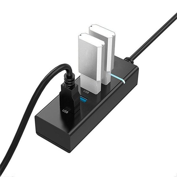 

good quality 4 ports usb hub high speed transmission usb 3.0 hub extension adapter portable usb splitter for lapnotebook pc