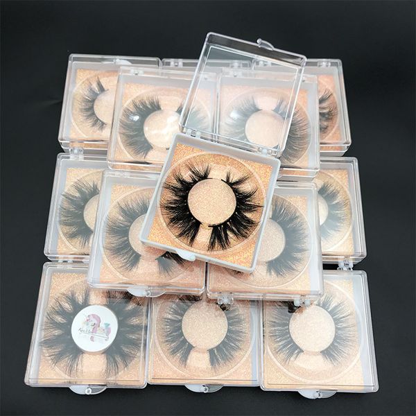 

false eyelashes custom box 24 styles 5d soft dramatic eye lash high volume makeup tools 100% handmade natural thick long