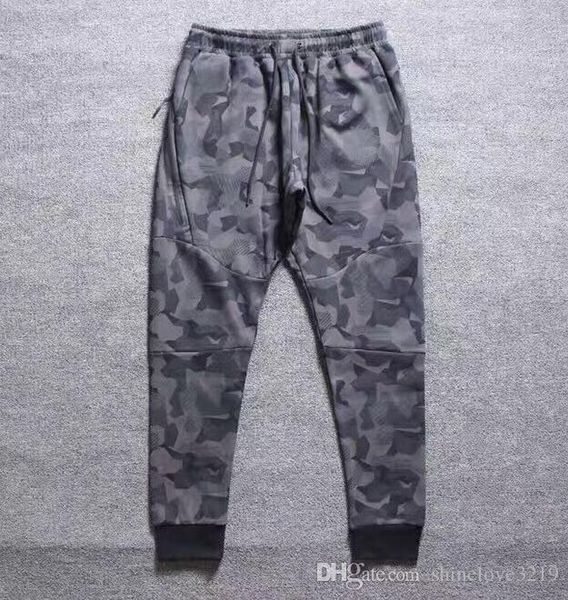 

windrunner tech sphere full-zip fleece camo men pants sports pants, Black