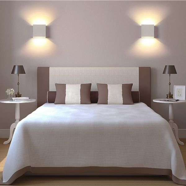

wall light indoor lighting wall lamp fashion modern high-end 6w 85-265v aluminum bathroom bedroom home decoration luminous