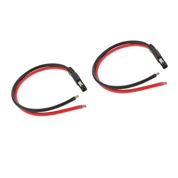 

2 шт премиум кабели солнечной батареи sae зарядное harness diy connector extension