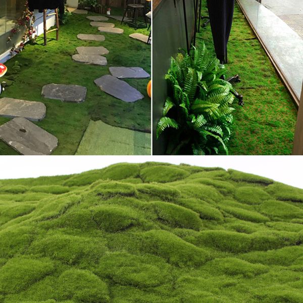 

simulation decoration turf lawn grass moss mat for background wall decor