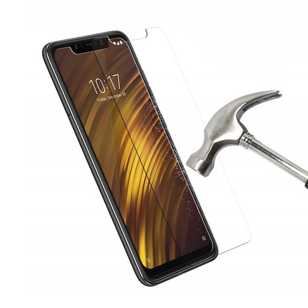 Protezione per schermo in vetro temperato 9H 2.5D per Xiaomi Pocophone F1 2PCS